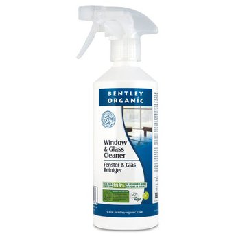 Środek do Czyszczenia Szyb i Luster - Spray na bazie octu i cytrusów Bentley Organic, 500ml BENTLEY ORGANIC