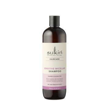 Sukin, SENSITIVE Delikatny szampon micelarny, 500 ml SUKIN