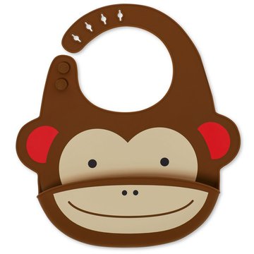 Skip Hop - Śliniak silikonowy Zoo Małpa