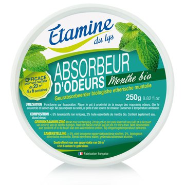 Etamine du Lys, Odświeżacz Powietrza i Neutralizator Zapachów Organiczna Mięta 250 g