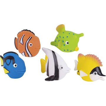Goki® - Gumowe zwierzątka rybki,zabawki do kąpieli, Goki