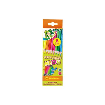 Jolly - Kredki Supersticks neon 8 kolorów