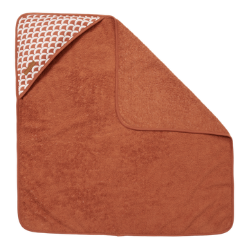 Little Dutch Bawełniany ręcznik Sunrise Rust TE50620761