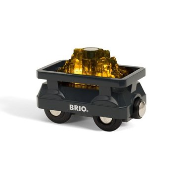 BRIO World Świecący Wagon ze Złotem
