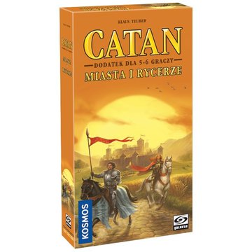 Galakta - Gra Catan - Miasta i Rycerze dodatek dla 5-6 graczy