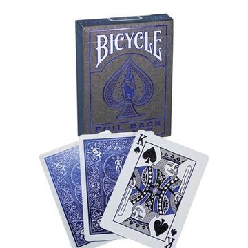 Bicycle - Karty Metalluxe niebieskie