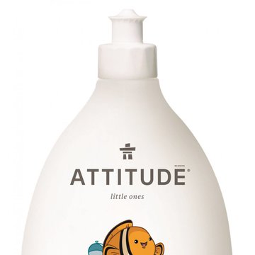 Attitude, Płyn do mycia butelek i akcesoriów dziecięcych, Bezzapachowy (fragrance free), 700 ml ATTITUDE