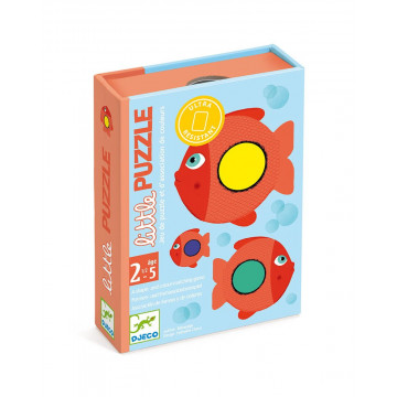 Djeco - Gra karciana dla maluchów puzzle DJ05060