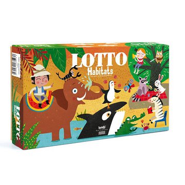 Gra Lotto dla dzieci, Habitats, Królestwo Zwierząt | Londji®