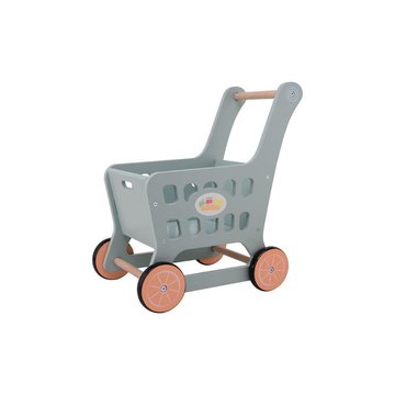 Joueco - Drewniany wózek na zakupy