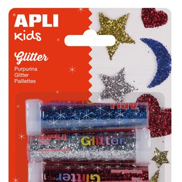 Brokat w słoiczku Apli Kids - 6 kolorów