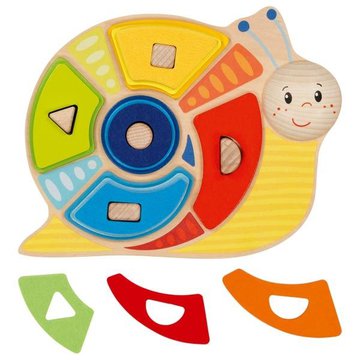 Goki - Kolorowy Ślimak Montessori do sortowania