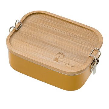 Fresk Metalowe pudełko śniadaniowe Uni (Lew) Amber gold FRESK