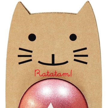 Ratatam - Piłka mała 15 cm Glitter pink