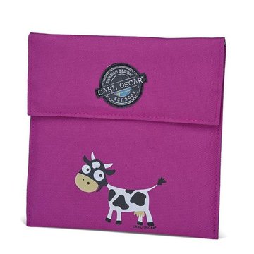 Carl Oscar Pack'n'Snack Sandwich Bag torebka termiczna na kanapki Purple - Cow CARL OSCAR