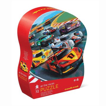 Crocodile Creek® - Puzzle 72 el. Na wyścigach