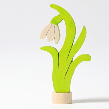 Drewniana figurka, Kwiat Przebiśnieg, Grimm's