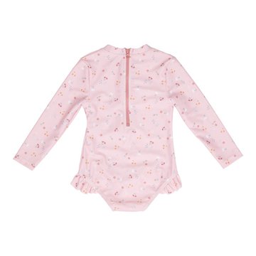 Little Dutch Swimsuit z rękawami Vintage Pink 98/104 Little Pink Flowers CL80881555