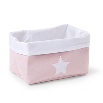 CHILDHOME - Pudełko płócienne 32 x 20 x 20 cm Soft Pink