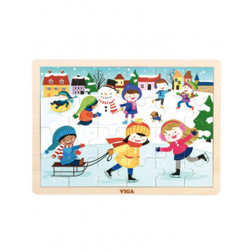 Viga - Puzzle sezonowe Zima