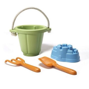 Greentoys - Green Toys zestaw do piasku Zielony