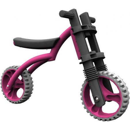 YBike Rowerek biegowy Y Bike Extreme różowy