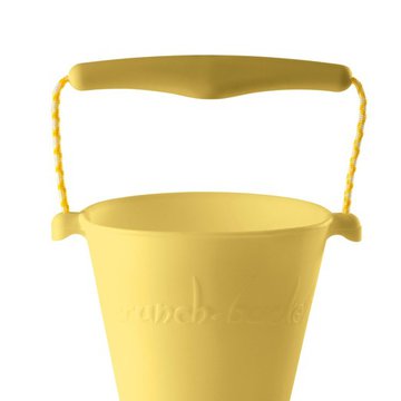 Funkit world - Składane wiaderko do wody i piasku Scrunch Bucket - Pastelowy Żółty