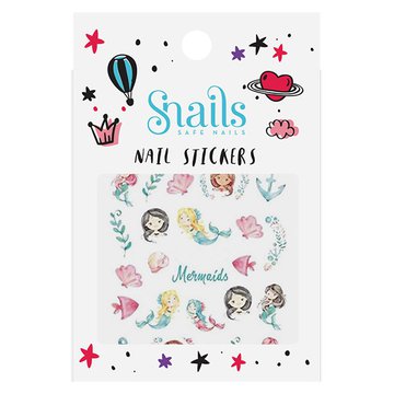 Naklejki na paznokcie dla dzieci Snails - Mermaids