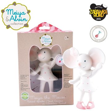 Meiya and Alvin - Meiya & Alvin - Meiya Mouse Organic Rubber Squeaker