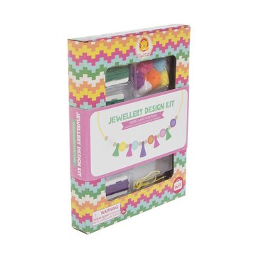 Tiger Tribe® - Biżuteria do samodzielnego wykonania, naszyjnik - pompony i frędzelki
