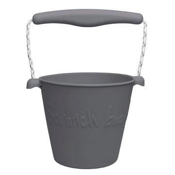 Funkit world - Składane wiaderko do wody i piasku Scrunch Bucket - Ciemny Szary