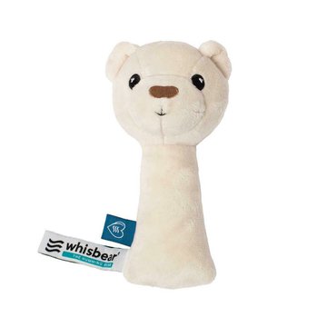 Whisbear - Grzechotka Miś - kremowy