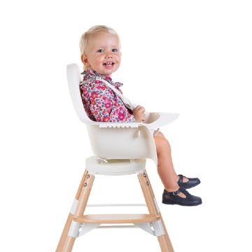 CHILDHOME - Krzesełko do karmienia Evolu 2 ONE.80° Natural/White