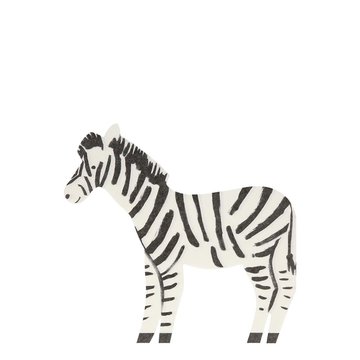 Meri Meri - Serwetki Zebra Safari