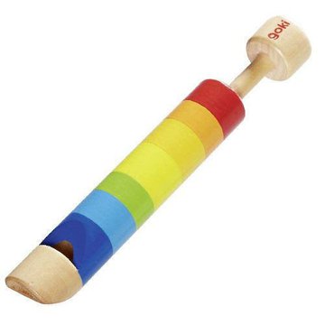 Goki® - Kolorowy gwizdek, zabawka muzyczna, Goki 61918
