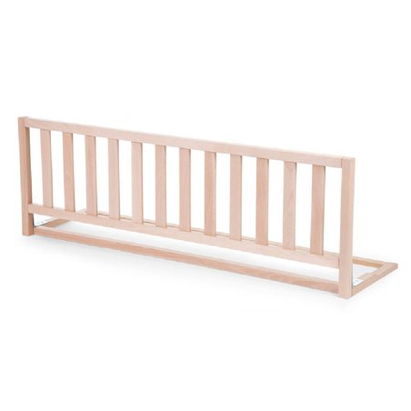CHILDHOME - Drewniana barierka do łóżka 120 cm Natural